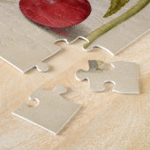 Butterfly Walnut Flower Cherry Waterverf Art Legpuzzel (Zijkant)