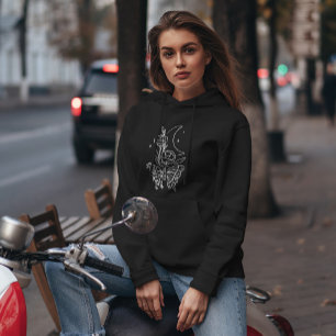Butterfly Wancrescent Moon Hoodie
