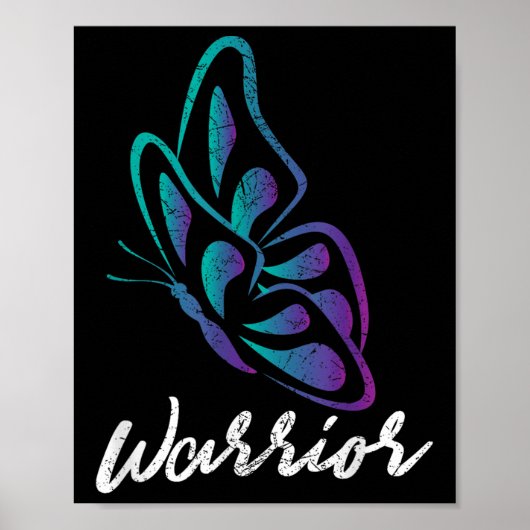 Butterfly Warrior - Bewustzijn van zelfmoordpreven Poster (Voorkant)