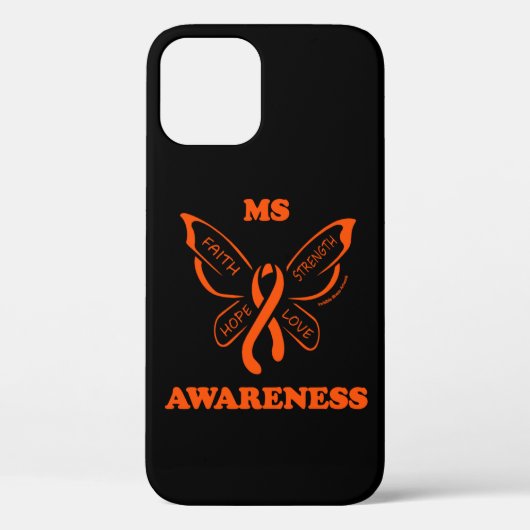 Butterfly/Warrior...MS Case-Mate iPhone Case (Achterkant)