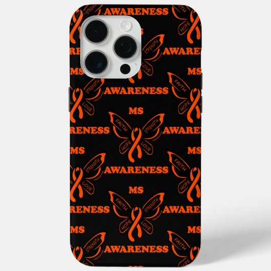 Butterfly/Warrior...MS Case-Mate iPhone Case (Achterkant)