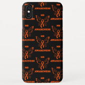 Butterfly/Warrior...MS Hoesje-Mate iPhone Case (Achterkant)
