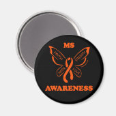 Butterfly/Warrior...MS Magnet (Voorkant / Achterkant)