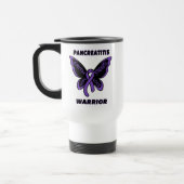 Butterfly/Warrior.. Pancreatitis Travel Mug Reisbeker (Links)