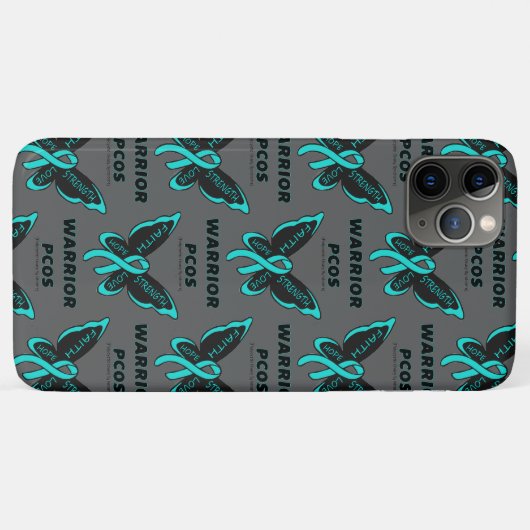 Butterfly/Warrior...PCOS Case-Mate iPhone Case (Achterkant (horizontaal))