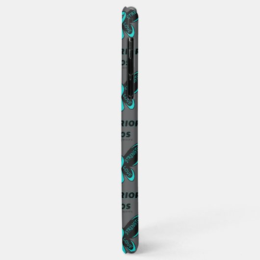 Butterfly/Warrior...PCOS Case-Mate iPhone Case (Achterkant/links)