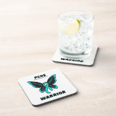Butterfly/Warrior...PCOS Drankjes Onderzetter (Rechterzijde)