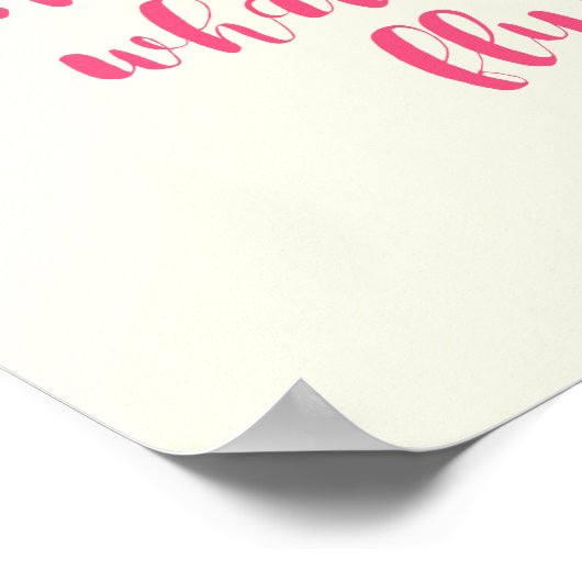 Butterfly - Wat als ik herfst? - INSPIREREND Poster (Hoek)