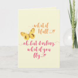 Butterfly - Wat als ik herfst? Inspirerend prijsop Kaart