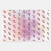 Butterfly watercolor  inpakpapier vel (Voorkant 3)