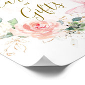 Butterfly Waterverf Kaarten en geschenken teken Poster (Hoek)