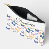 Butterfly Waterverf Kleurrijke Patroon Aangepaste  Etui (Open)