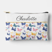 Butterfly Waterverf Kleurrijke Patroon Aangepaste  Etui (Voorkant)