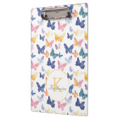 Butterfly Waterverf Kleurrijke Patroon Aangepaste  Klembord (Links)