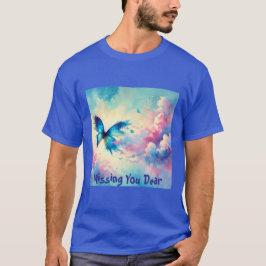 Butterfly Waterverf Love Mannen Tshirt