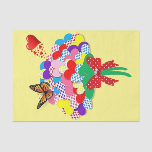 Butterfly-weefselpapier Tissuepapier (Voorkant)