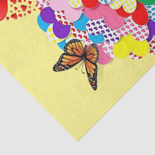 Butterfly-weefselpapier Tissuepapier (Detail)