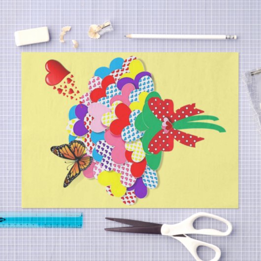 Butterfly-weefselpapier Tissuepapier (Craft)
