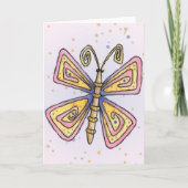 Butterfly - Wenskaart Kaart (Voorkant)