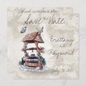 BUTTERFLY WENST DE DATUM GOED OP TE SLAAN KAART (Voorkant / Achterkant)