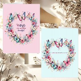 Butterfly werd niet geboren als een mooi bemoedige