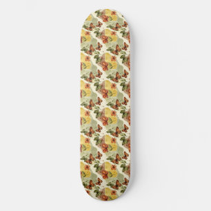 Butterfly Whispers in Earth Tones Persoonlijk Skateboard
