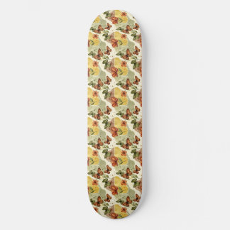Butterfly Whispers in Earth Tones Persoonlijk Skateboard