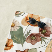 Butterfly Whispers in Earth Tones Strandlaken (In situ)