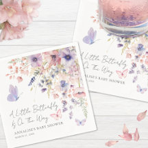 Butterfly Wildflower Baby shower