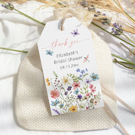 Butterfly Wildflower Garden Vrijgezellenfeest Favo Cadeaulabel