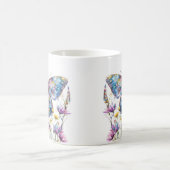 Butterfly & Wildflowers Koffie Mok (Center)