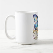 Butterfly & Wildflowers Koffie Mok (Links)