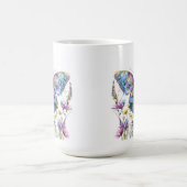 Butterfly & Wildflowers Koffie Mok (Center)