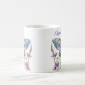 Butterfly & Wildflowers Koffie Mok (Center)