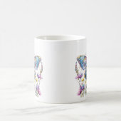 Butterfly & Wildflowers Koffie Mok (Center)