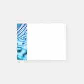 Butterfly Wing Blue en Black Photo Detail Post-it® Notes (Voorkant)