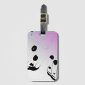 Butterfly Wing - Moeder van ParelSierkussen Bagagelabel (Voorkant (verticaal))