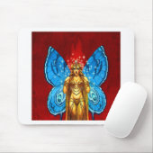 Butterfly Winged Fairy Mousepad Muismat (Met muis)