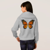 Butterfly Wings Kinder Hoodie Leuk Hooded Sweatshi (Achterkant volledig)