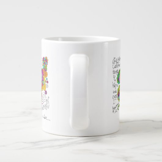 BUTTERFLY WINGS Mok door April McCallum (Achterkant)