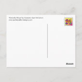 BUTTERFLY WINGS van April McCallum Briefkaart (Achterkant)