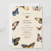 Butterfly Wings-Vrijgezellenfeest Kaart (Voorkant)