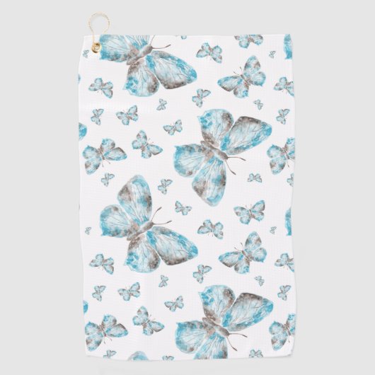 Butterfly Wings Wall Art Golfhanddoek (Voorkant)