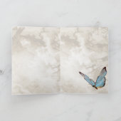 BUTTERFLY WISHING GOED BRIDESMAID INVITE (Binnen)