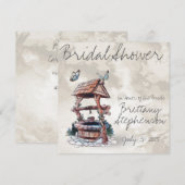 BUTTERFLY WISHING GOED WEDDING KAART (Voorkant / Achterkant)