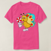 Butterfly with Candy T-shirt (Design voorkant)