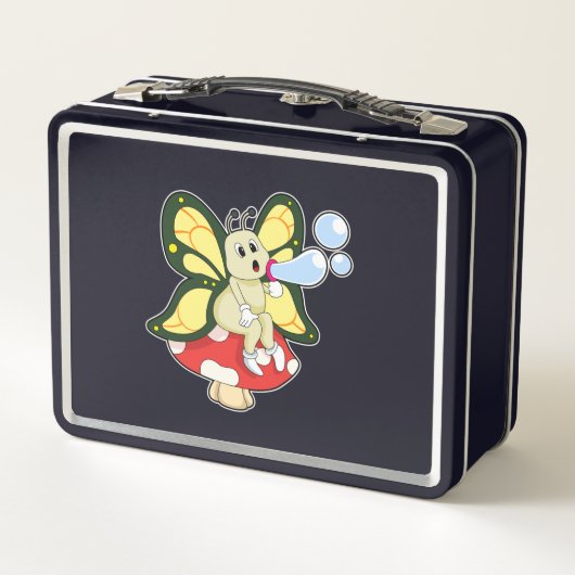 Butterfly with Soap bubbles (Achterkant)