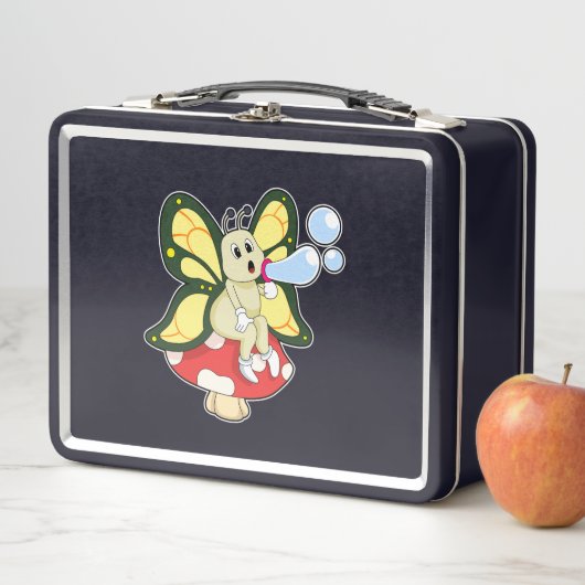 Butterfly with Soap bubbles (In situ)