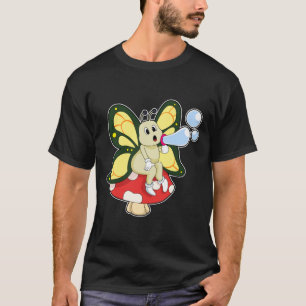 Butterfly with Soap bubbles T-shirt