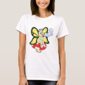 Butterfly with Soap bubbles T-shirt (Voorkant)